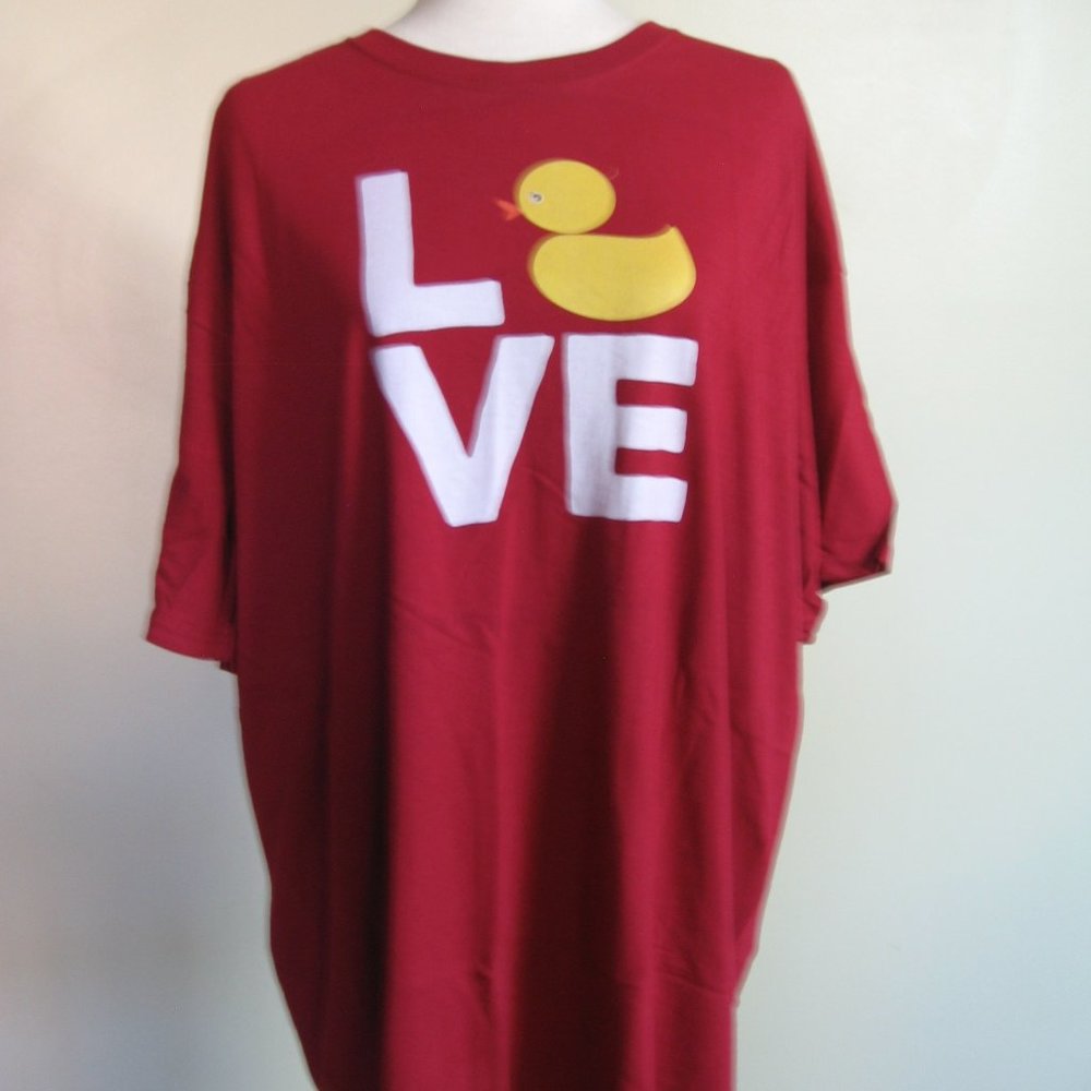 Fun LOVE DUCK Tee or Nightshirt
